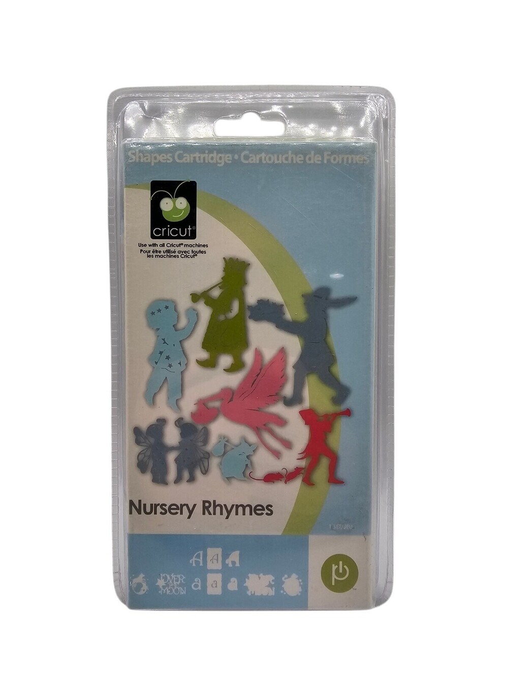 Cricut Scrapbooking Shapes Cartridge Nursery Rhymes NEW